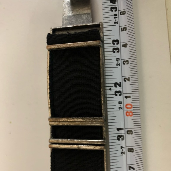 Chicos leather / silver tone ladies belt ✅ - Picture 11 of 11